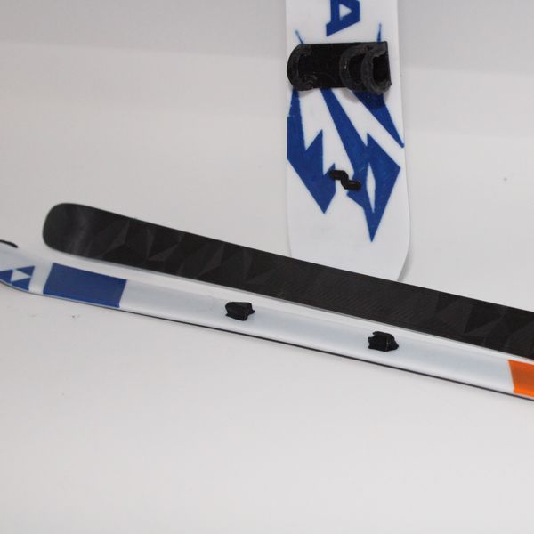 Skis blanc