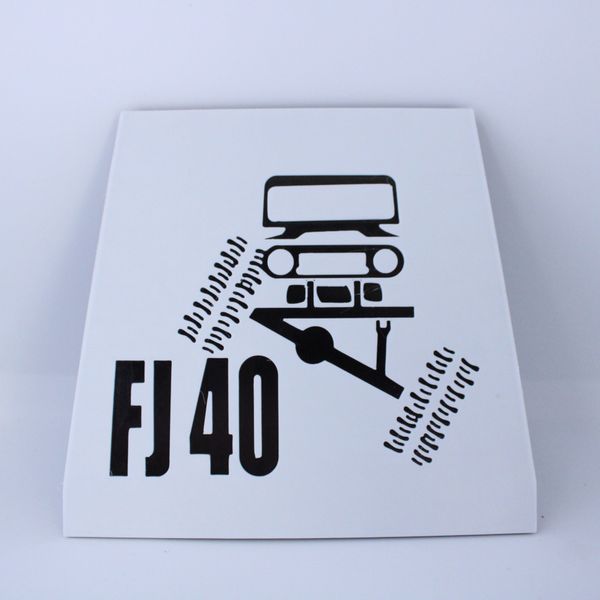 Face FJ 40 pour support RC